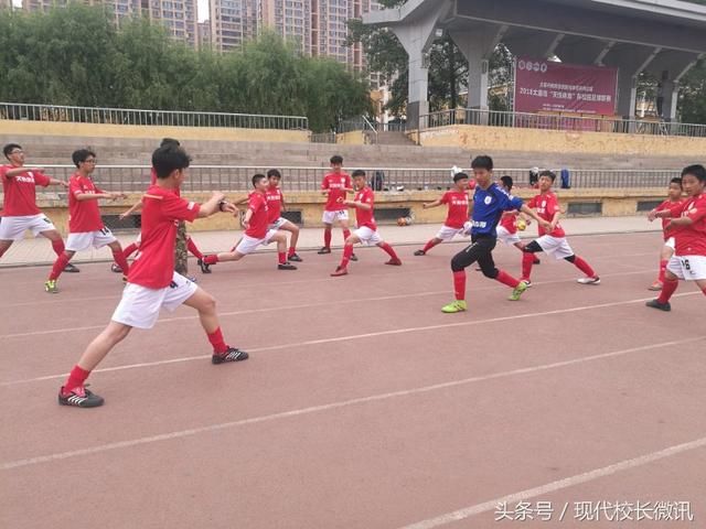 直通校园万柏林区实验中学参加太原市足球乙级