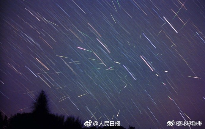 正月初四看流星雨!半人马座阿尔法流星雨光临地球