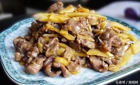 酸笋炒肉 玫瑰黑大头