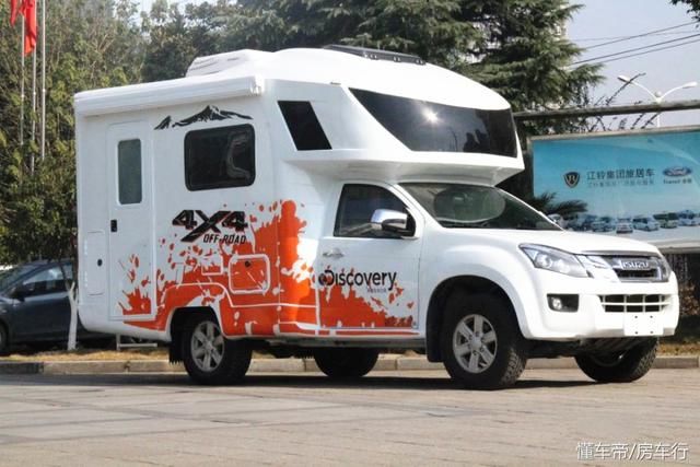 江铃D-MAX单排皮卡房车对外发布,房车人造