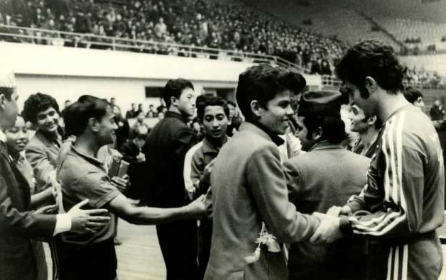 中美乒乓外交老照片