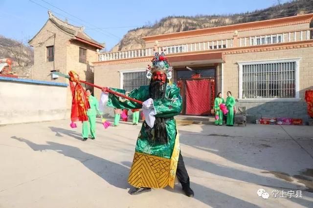 甘肃庆阳宁县长庆桥镇叶王村社火精彩亮相