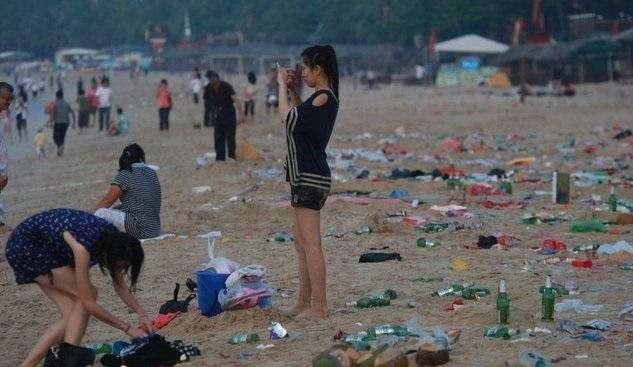 高声喧哗、乱丢垃圾,韩国游客不文明行为,引日