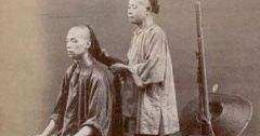 清朝男人的辫子,在不同时期有不同的样子。
