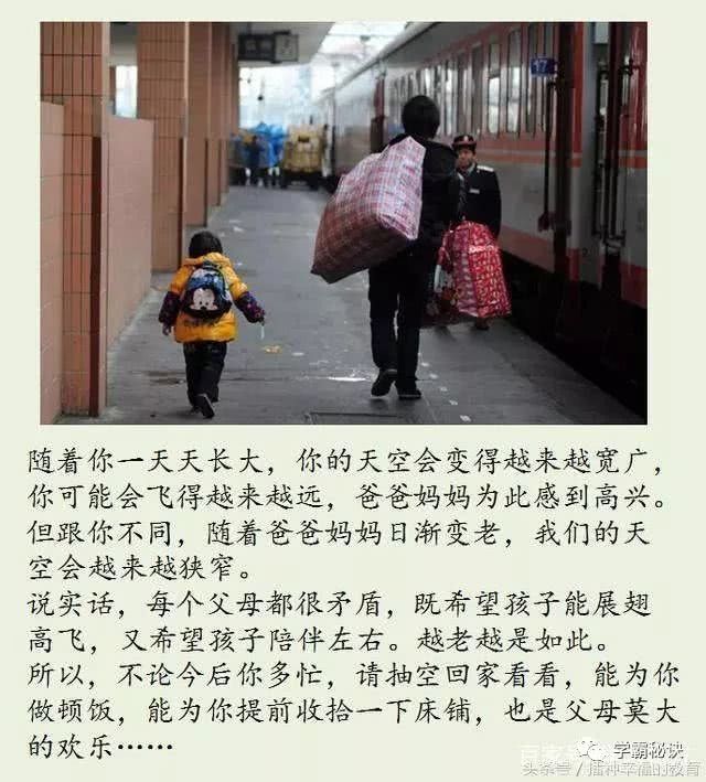 用教育感悟人生!父母一生必对子女所说的10句