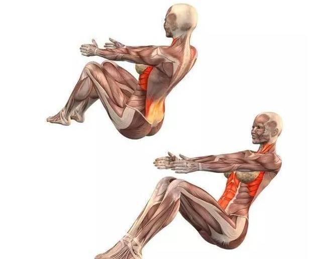 瑜伽船式背后的解剖学!