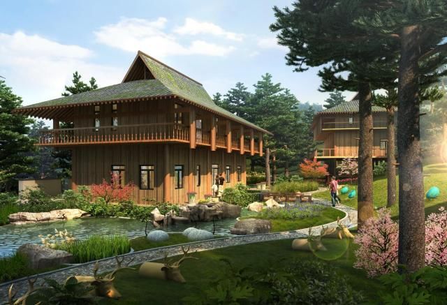 什么都阻挡不了苗族人创业,在大山里盖起了民