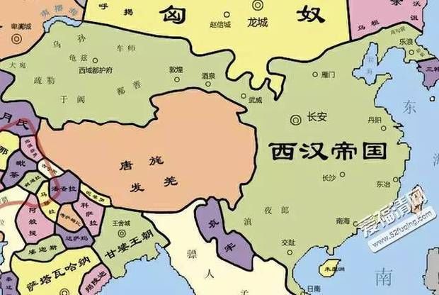 地图帝丨从秦朝到清朝,两千年亚洲霸主之争,中