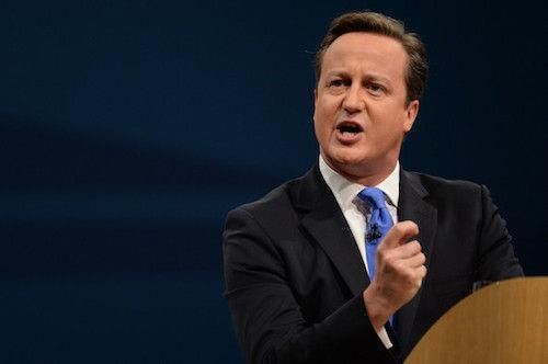 英媒:英国首相卡梅伦就南海问题对华强硬表态