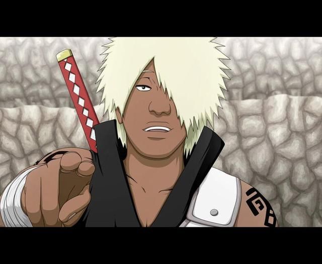 达鲁伊在雷之国当雷影,从前他不是雷影只是个帮手,四代目雷影身边有