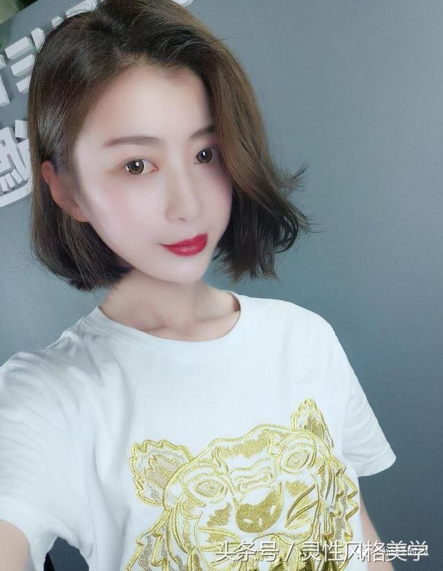 2018流行齐脖烫!