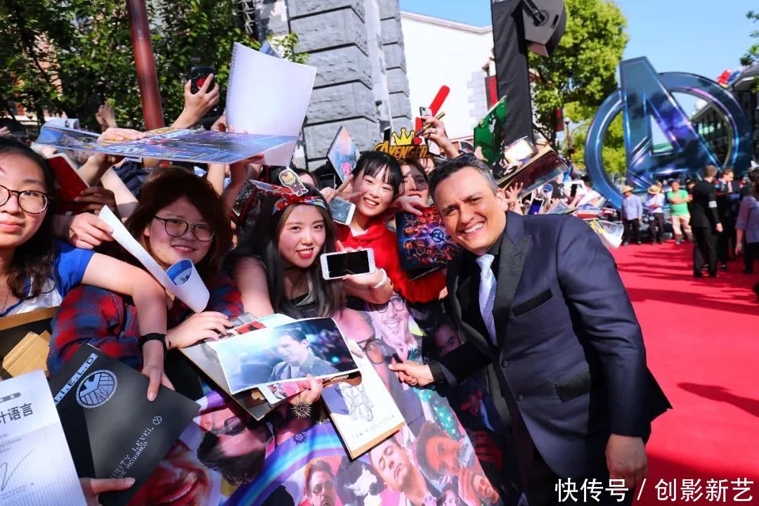 《复仇者联盟3》上海迪士尼红毯 漫威十周年盛