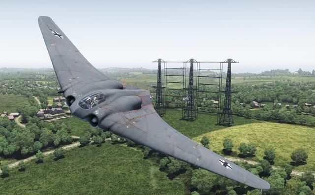 它就是当年纳粹德国的ho-229战斗轰炸机.