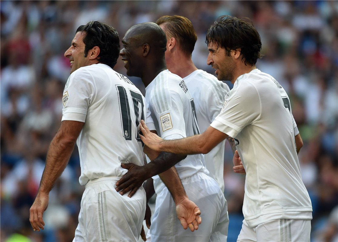 组图-昔日银河战舰再聚首 劳尔菲戈古蒂都回来了