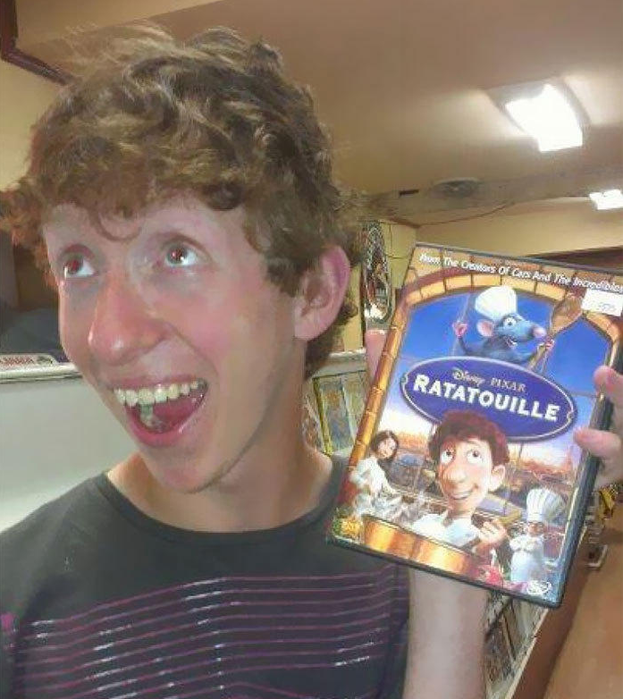 《美食总动员》中的林圭宁，表情很足哦。