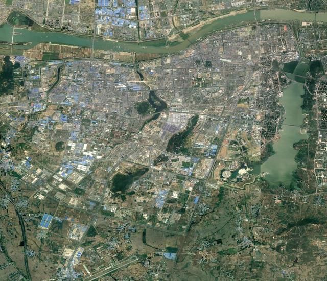 全球最早的高清卫星地图,原来安徽早在50年前