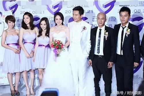 杨幂阿娇刘诗诗Angelababy婚礼的伴娘服对比