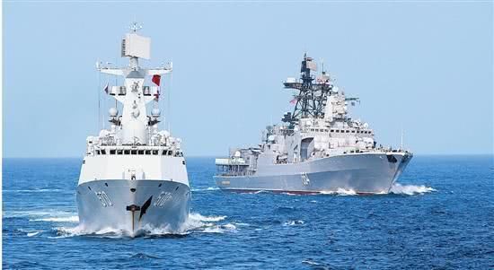 中俄海上联合-2018军演最新消息 俄罗斯舰队