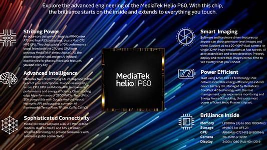 用上联发科12nm处理器P60,千元机性能将要大