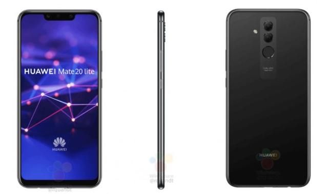 华为Mate 20 Lite渲染图曝光,售价2800元?