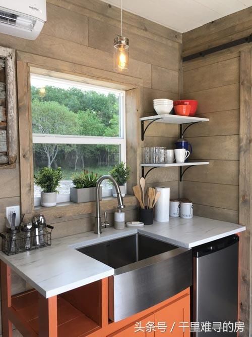 套内建筑面积很不错 外国人的集装箱小住宅