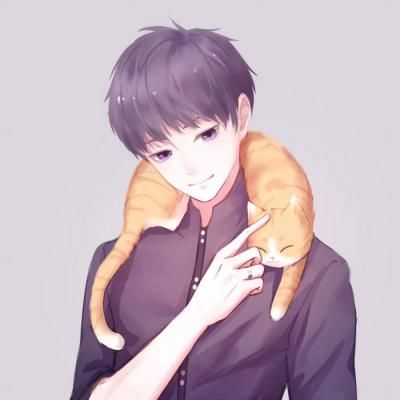 情侣头像呆萌两张配对卡通