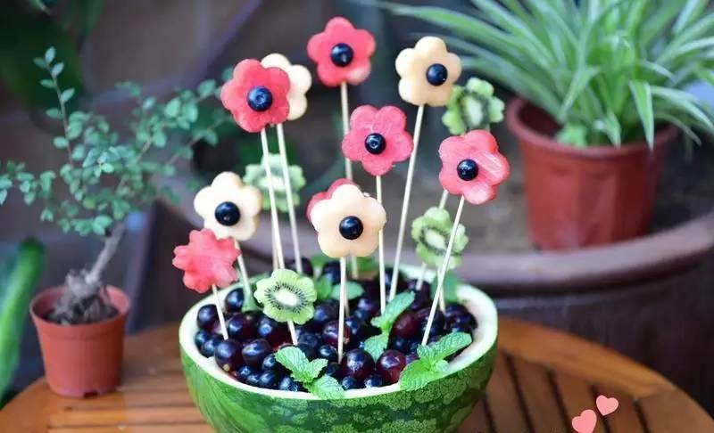 diy水果拼盘 爱上吃水果就这么简单