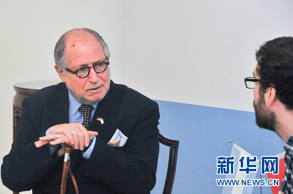 阿根廷驻华大使:阿根廷对“一带一路”期待很高 阿根廷驻华大使:阿根廷对“一带一路”期待很高