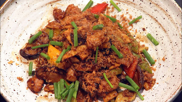 《养生厨房》姜茸爆嫩鸡 《养生厨房》姜茸爆嫩鸡