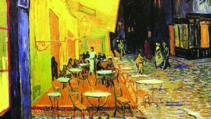 名画背后的玄机—梵高《夜间露天咖啡馆》 名画背后的玄机—梵高《夜间露天咖啡馆》