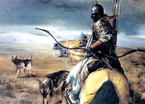 两军对战,敌军派勇士单挑,被一戍卒小兵打死,被