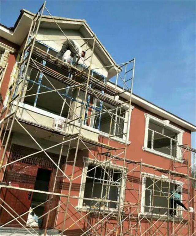 河北保定卓创节能新型盖房建筑材料, 冬天不用