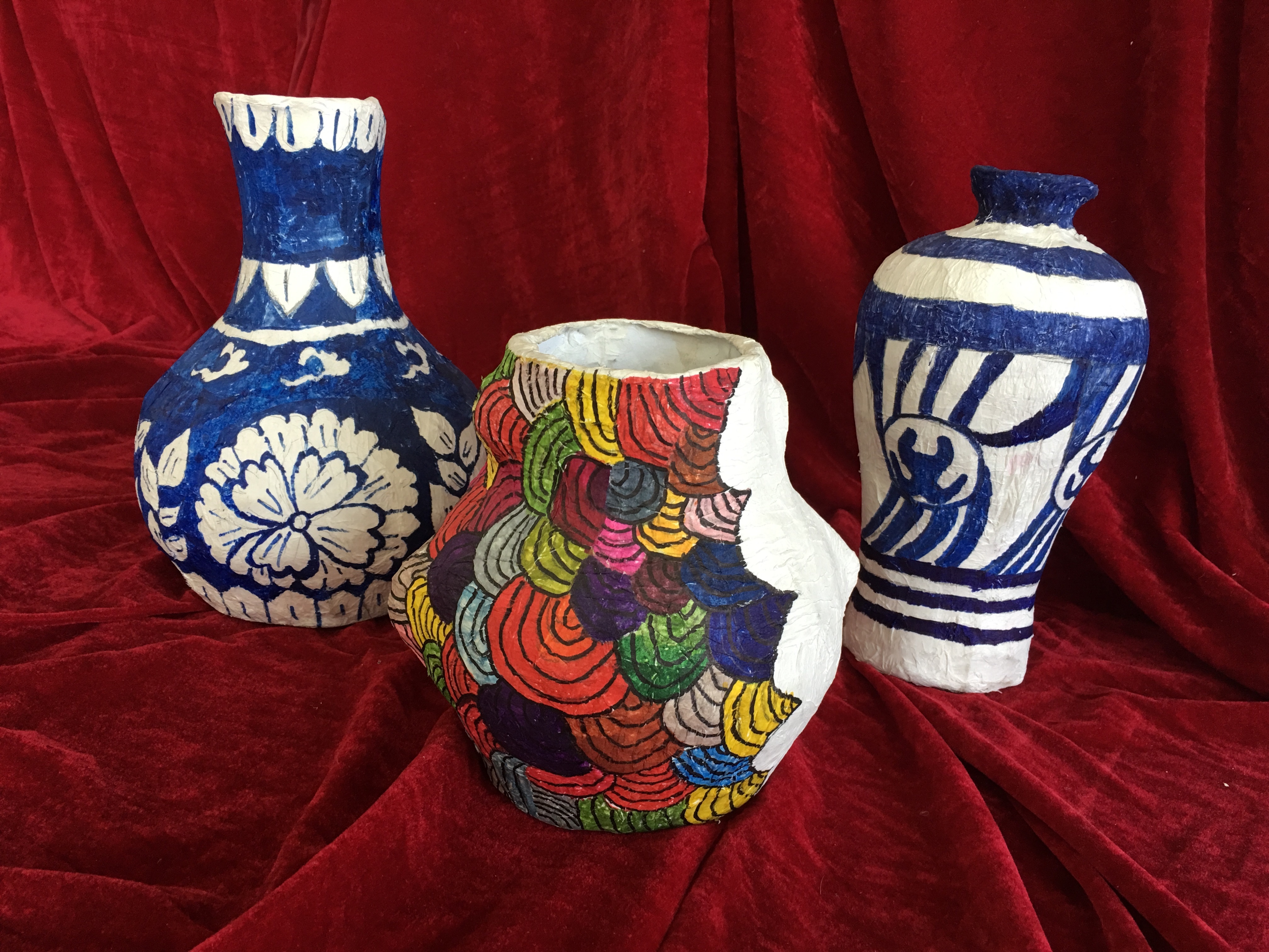 北京小學通州分校 創意紙花瓶 雪花新闻 北京小學通州分校 創意紙花瓶 雪花新闻