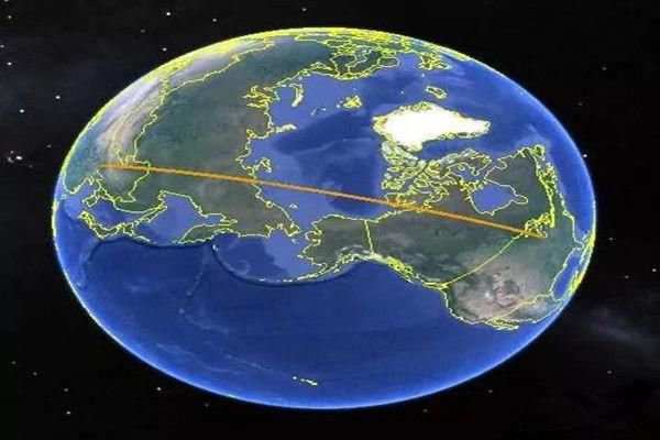 中国飞美国为什么是往东北飞,过白令海峡怎么