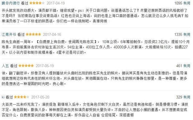2017年度十大评分最高电视剧,你看过几部?