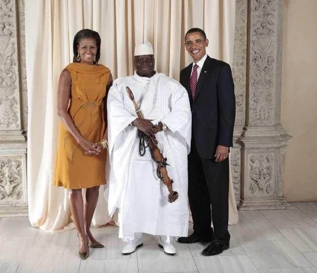 冈比亚 此总统绝对是全球最威风,最嚣张的总统,曾扬言3天攻占苏联(图)