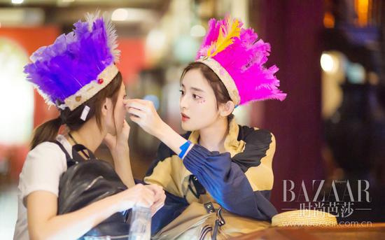 颜美还不够 娜扎和刘亦菲的手也hin美