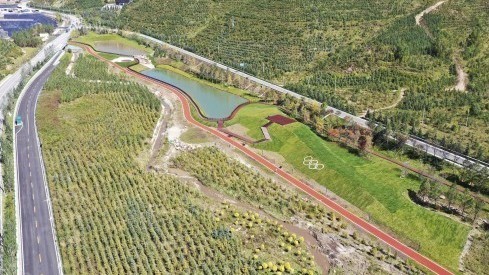 崇礼建成国际标准山地体育公园