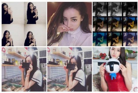 内地女明星人气榜,迪丽热巴排名第三,赵丽颖第