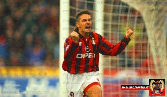 巴乔AC米兰生涯进球和出场数据最全记录顺祝