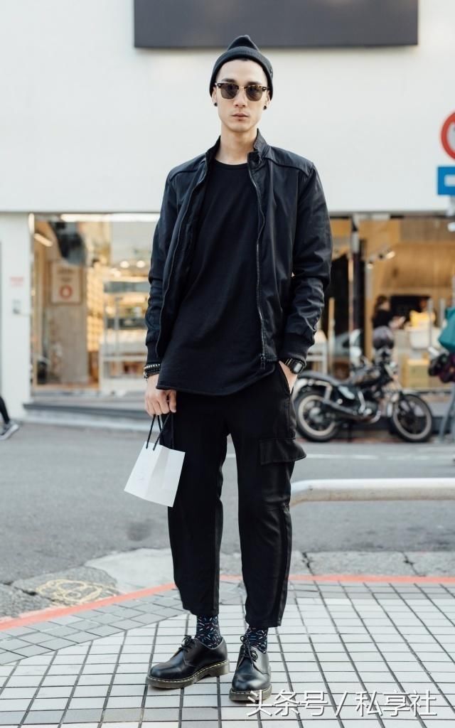 冬季必备!穿马丁靴的男生最有型,8套完整型男