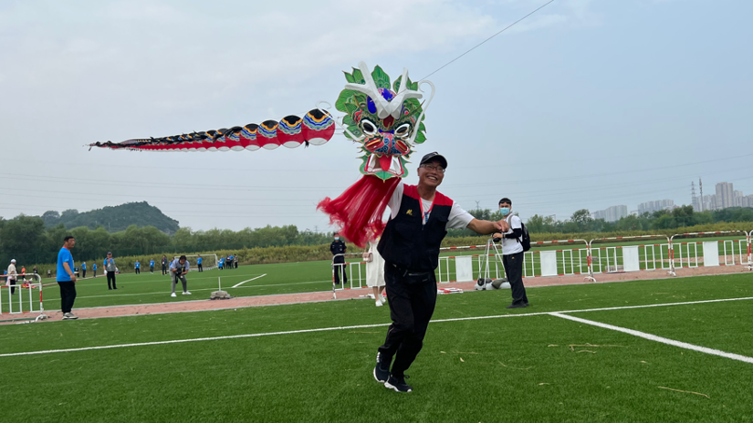 纸鸢翱翔、争奇斗艳!第十届北京国际风筝节在北京园博园举行 纸鸢翱翔、争奇斗艳!第十届北京国际风筝节在北京园博园举行
