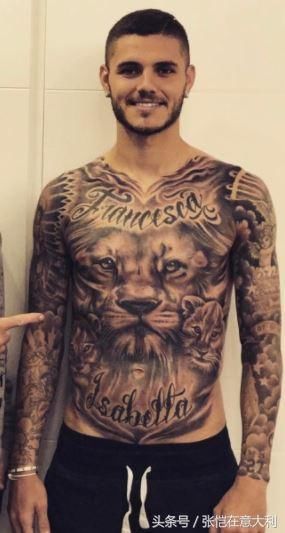 身无彩凤双飞翼,心有纹身一点通!球星纹身前后