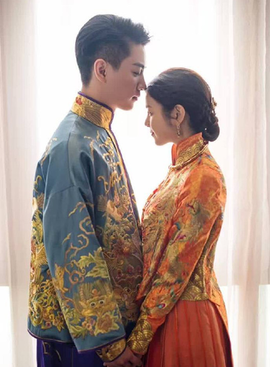 陈妍希穿的是传统婚服吗？历史上的婚服长啥样