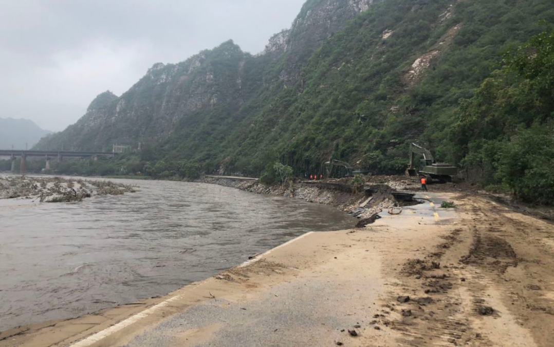 灾时灾后！多图对比看门头沟恢复重建_北京时间