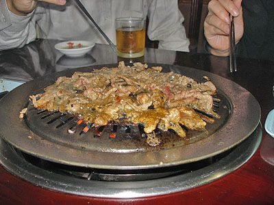 韩国人烤肉,日本人烤肉,朝鲜人烤肉,中国人烤肉