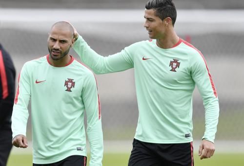 我是夸雷斯马,我努力和他并肩作战,这是我和C