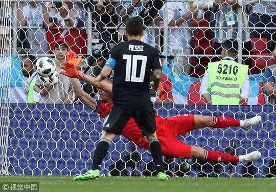梅西失点阿圭罗进球 阿根廷1:1战平冰岛