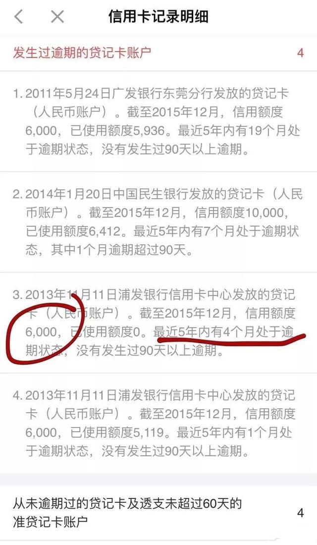 浦发信用卡逾期4个月,如何做到一年后万用金给