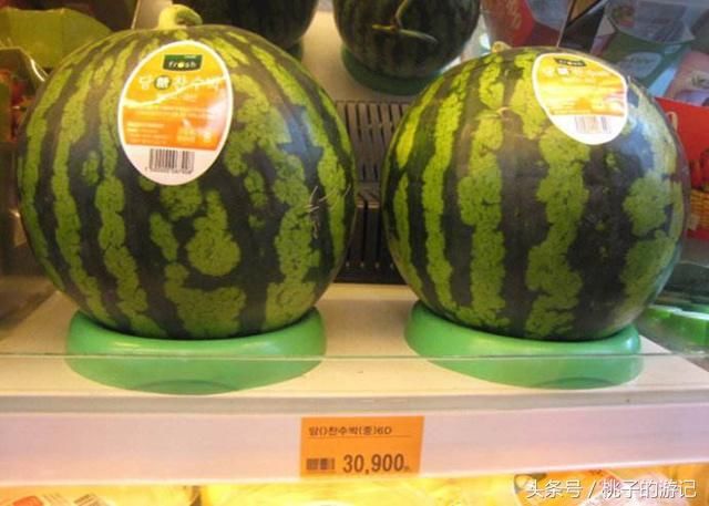 没想到韩国的小龙虾和西瓜竟然都这么贵!谁骗